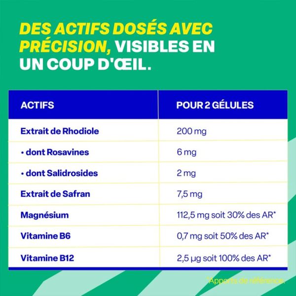 Gilbert Fyzio Stress 60 gélules – Équilibre émotionnel et système nerveux