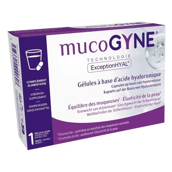 IPRAD MucoGyne Acide Hyaluronique Sécheresse Vaginale - 28 Gélules