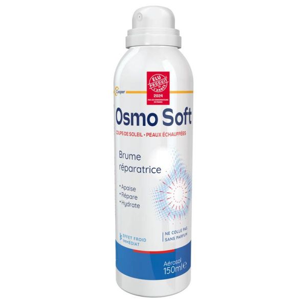 OsmoSoft Brume Réparatrice Coups de Soleil - 150ml - Apaisant, hydratant et réparateur