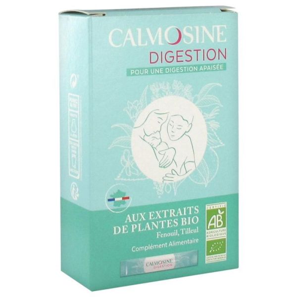 Calmosine Digestion boisson apaisante BIO 12 dosettes de 5 ml