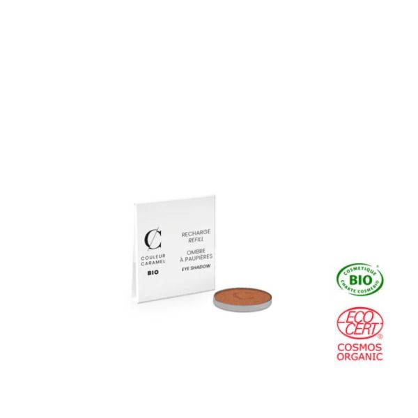 Couleur Caramel Recharge Ombre à Paupières Nacré Bio N°99 Pépite Cuivrée