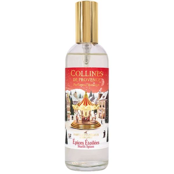 Collines de Provence Parfum d'Intérieur Epices Étoilées 100ml – Ambiance chaleureuse