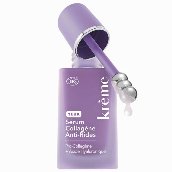 Krème Sérum Collagène Anti-Rides Bio - Peaux sensibles et Matures - 30ml