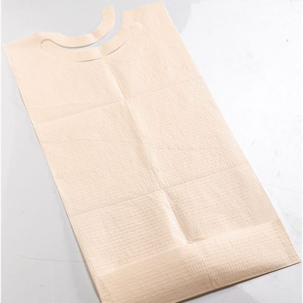 Hartmann Vala Fit Band Bavoirs Jetables - 100 bavoirs - 38 x 70cm - Avec poche de recueil