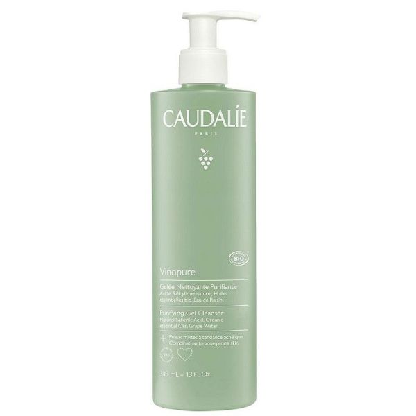 Caudalie Vinopure Gelée Nettoyante Purifiante Bio - 385ml