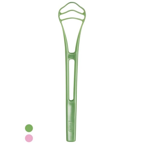 TePe Gratte Langue - 1 unité - Coloris Aléatoire - Élimine les bactéries et prévient la mauvaise haleine