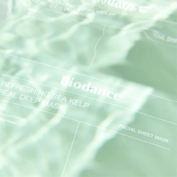 Biodance Refreshing Sea Kelp Real Deep Mask 1 unité - Masque hydrogel apaisant et régulateur de sébum