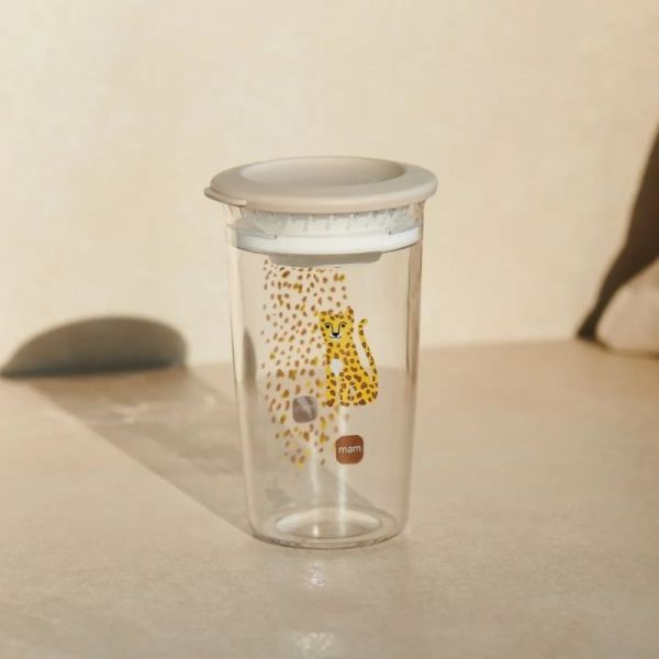 MAM Easy to Drink Cup Verre d'apprentissage 290ml - Transition facile vers le verre et protection antifuite - Coloris aléatoire