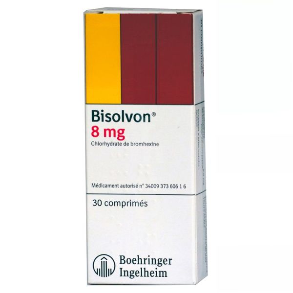 Sanofi Bisolvon 8 mg - 30 Comprimés