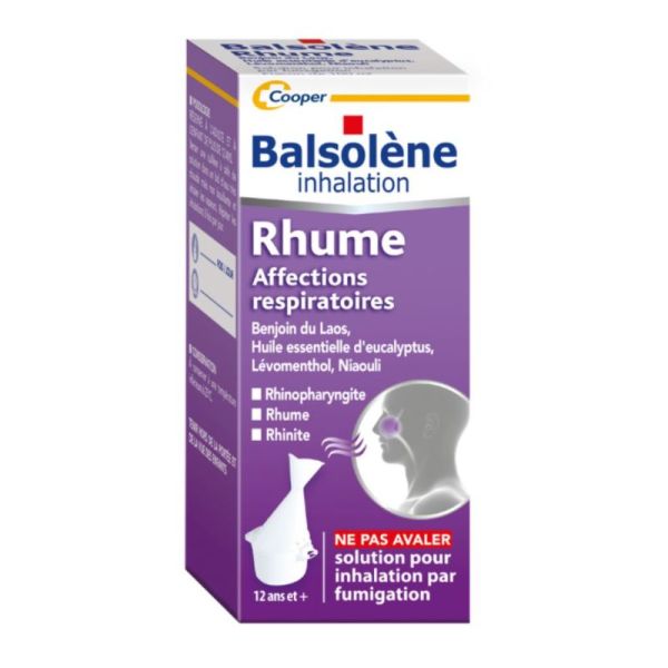 Cooper Balsolène Solution Pour Inhalation Par Fumigation Rhumes, Rhinites, Rhinopharyngites - 100ml