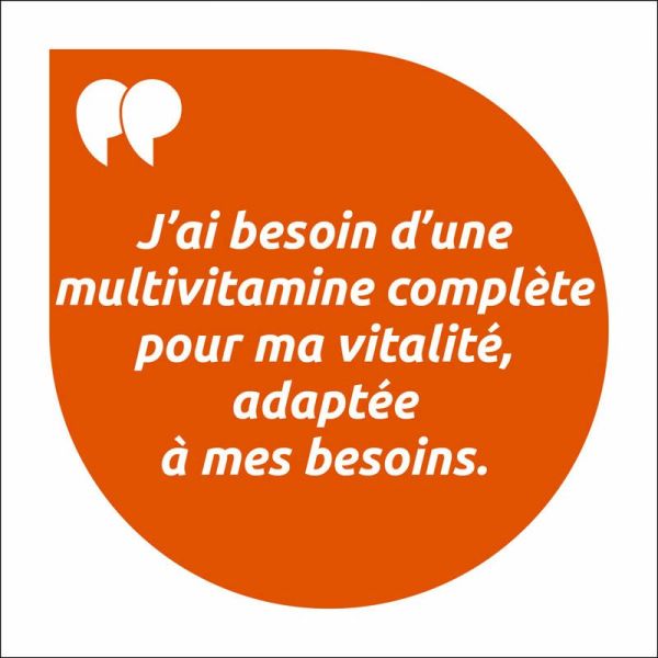 Vitascorbol Multi Sénior - 30 comprimés - Vitalité, mémoire et immunité au quotidien
