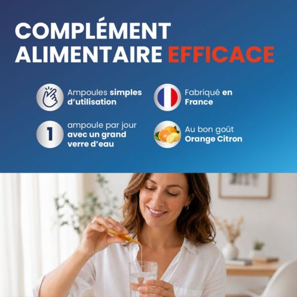 Santarome Anti-Fatigue 10 Ampoules – Énergie et récupération