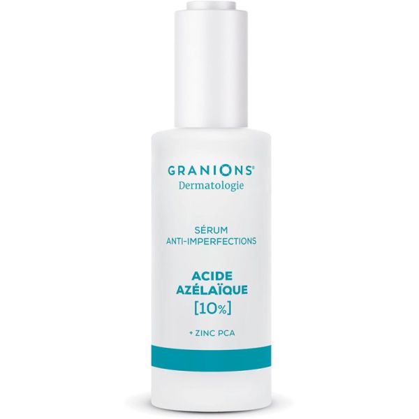Granions Dermatologie Sérum Acide Azélaïque 10 % 30ml – Teint unifié et matité