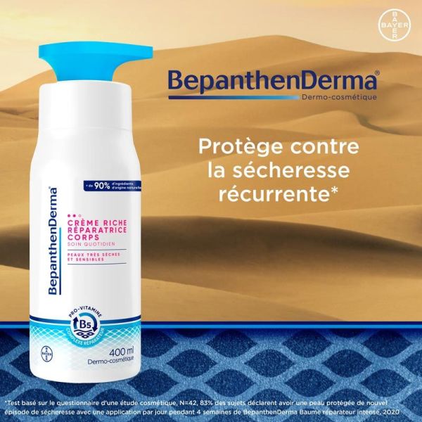BepanthenDerma® Crème Riche Réparatrice Corps 400ml