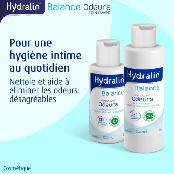 Bayer Hydralin Balance Soin lavant Odeurs 200ml - Elimine les odeurs intimes