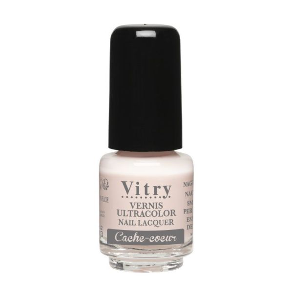 Vitry Ultracolor Vernis à Ongles Cache-Cœur - 4ml