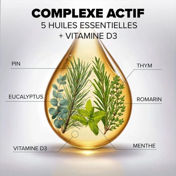Arkopharma Arkogelules Nez Sinus Gorge 30 Capsules – Confort respiratoire et immunité