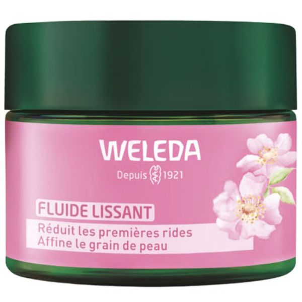 Weleda Fluide Lissant à la Rose Musquée et Thé Blanc Bio 40ml – Premières rides et éclat