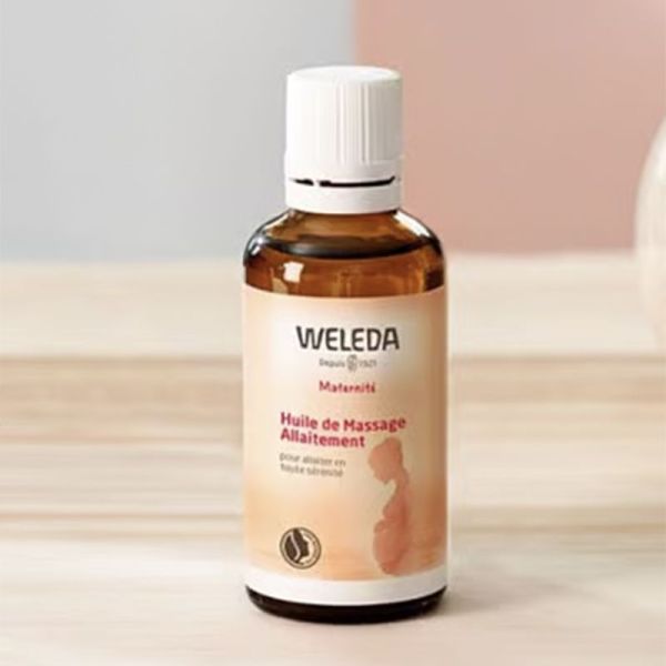 Weleda Huile de Massage Allaitement 50ml – Confort et lactation