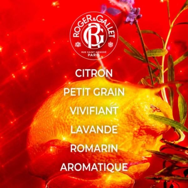 Roger&Gallet Trousse Jean-Marie Farina 2 pièces - Eau de cologne vivifiante et déodorant 24h