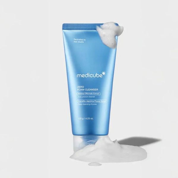 Medicube Zero Foam Cleanser 120g - Nettoyant visage anti-pollution et soin des pores