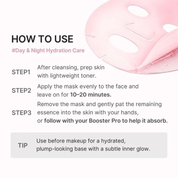 Medicube PDRN Pink Peptide Serum Mask - Masque tissu éclat et hydratation
