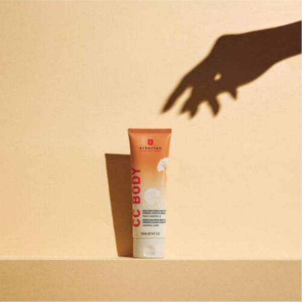 Erborian CC Body à la Centella Asiatica 120ml – Crème hydratante et perfectrice teintée pour le corps