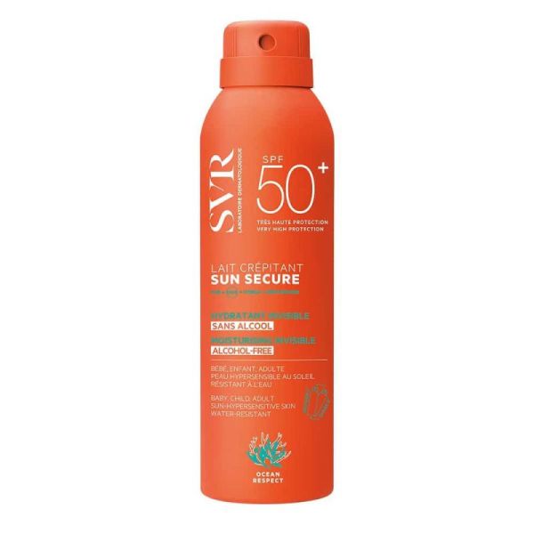 SVR Sun Secure Lait Crépitant Spray SPF50+ 200ml