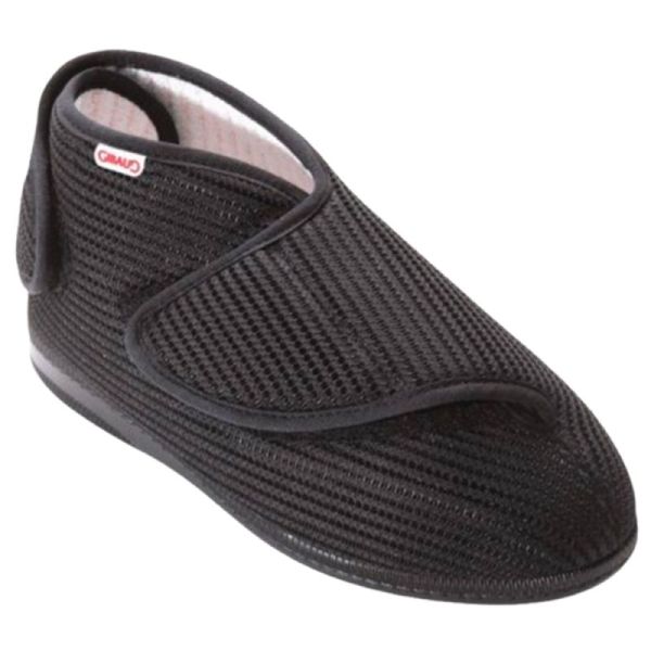 Gibaud CHUT Sparte Noir - Chaussures Confort Mixte Pieds Déformés