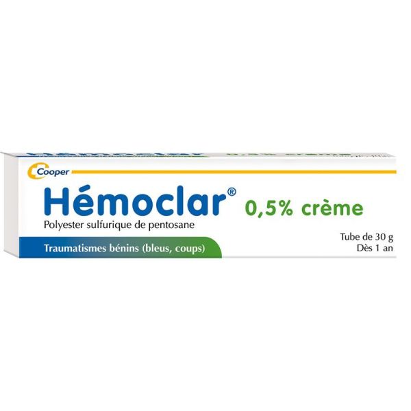 Cooper Hémoclar 0,5% crème 30g