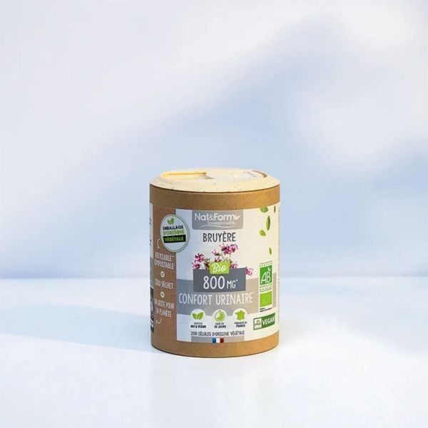 Nat&Form Bruyère Bio - Bien-être urinaire et soutien naturel des fonctions d’élimination
