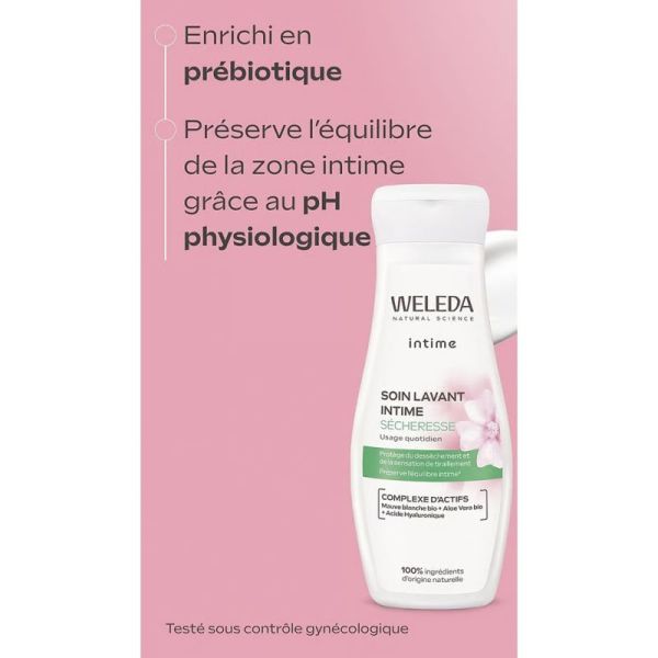 Weleda Soin Lavant Intime Sécheresse 200ml – Hydratation et confort