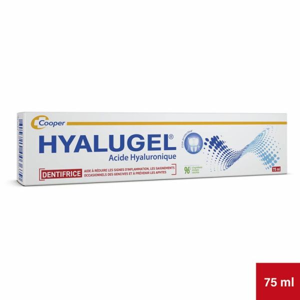 Cooper Hyalugel Dentifrice à l'Acide Hyaluronique - 75ml