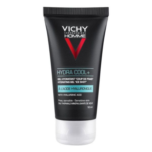 Vichy Homme Hydra Cool+ Gel Hydratant Visage Yeux 50ml