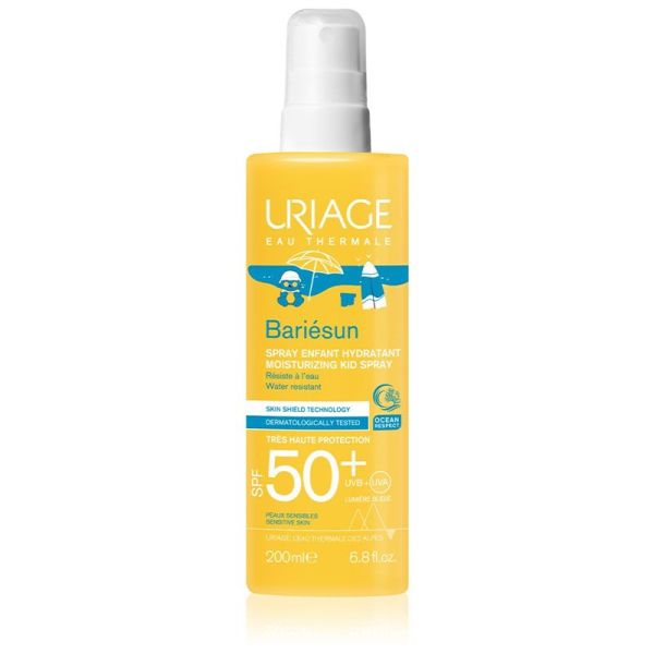 Uriage Bariésun Spray Enfant SPF50+ - 200 ml - Très Haute Protection Hydratante