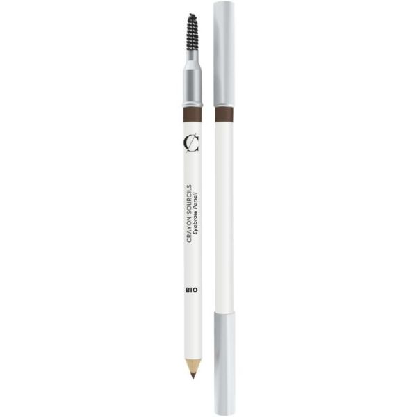 Couleur Caramel Crayon Sourcils Bio N°129 Châtain Foncé