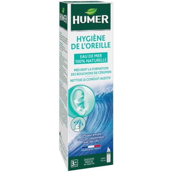 Humer Hygiène de l'oreille spray 100 ml