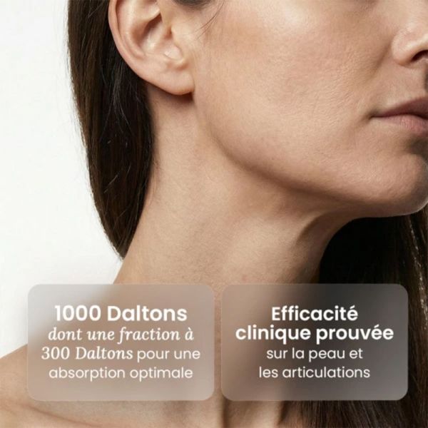 Nutri&Co Tripeptides de Collagène 100g Saveur : Pêche – Haute absorption et Fermeté