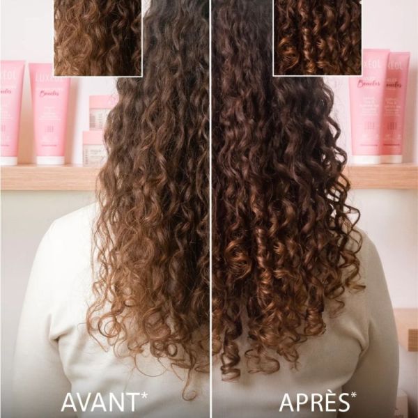 Luxéol Mousse Boucles Flacon 200 ml - Sculpte, apporte du volume et définit les boucles