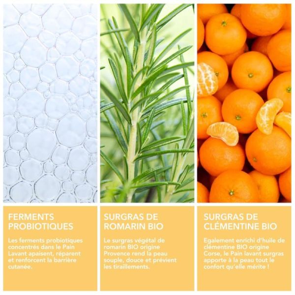 Krème Pain Lavant Corps - 100g