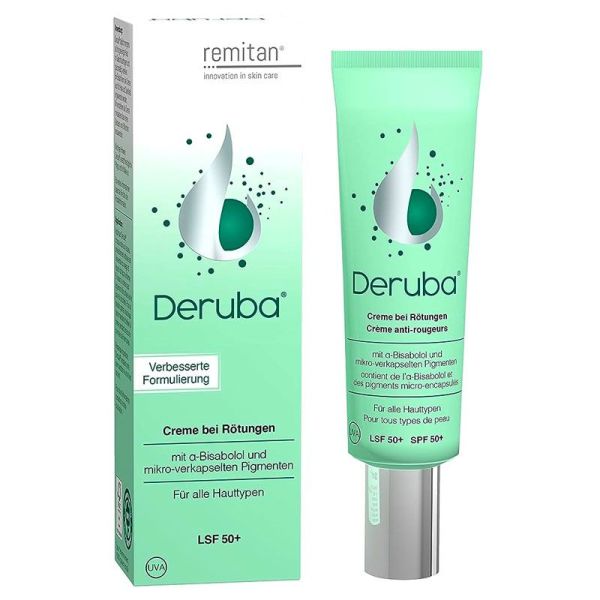 Deruba Crème Spéciale Anti-Rougeurs SPF50 - 30ml