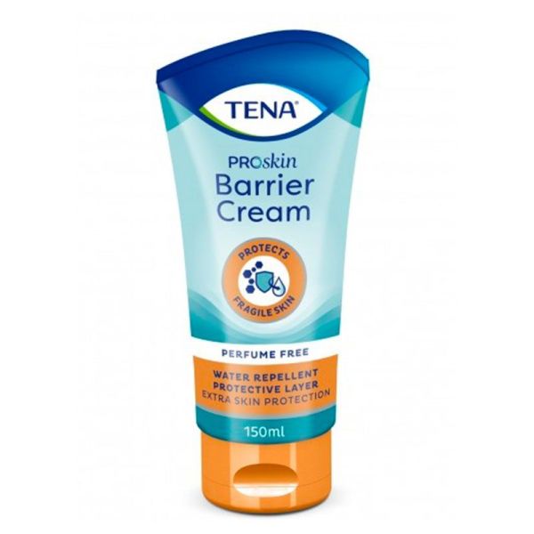 Tena Barrier Cream ProSkin Crème protectrice - 150ml - Soulage l'Irritation de la Zone Intime