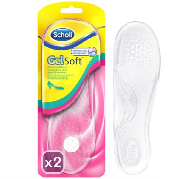 Scholl Semelles ExpertSupport Talons Quotidiens Taille 35-40,5 1 Paire – Amorti chaussures à talon