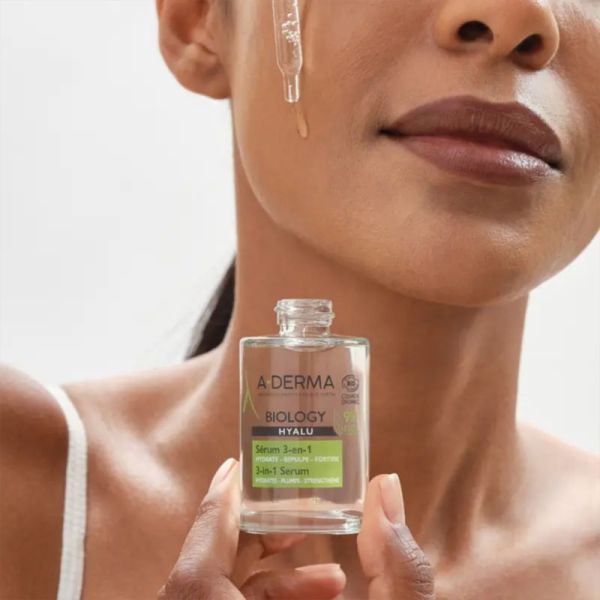A-Derma Biology Hyalu Sérum 3en1 Bio 30ml – Hydrate et repulpe
