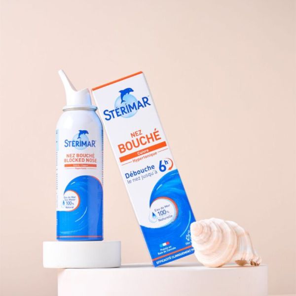 Stérimar Nez Bouché 50ml – Décongestion rapide et soulagement