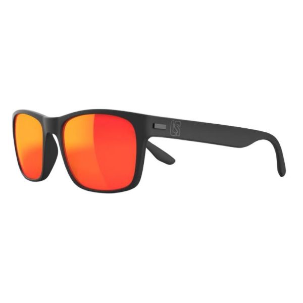 Loubsol Arko Lunettes de Soleil Homme Style Rétro-Urbain Noir