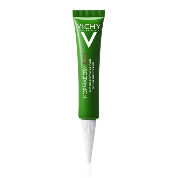 Vichy Normaderm S.O.S. Pâte Anti-Boutons au Soufre - 20 ml - Peaux Sensibles à Imperfections