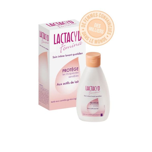 Lactacid Femina Soin Intime Lavant 400ml, lot de 2