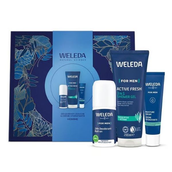 Weleda Les Essentiels Homme Coffret Noël Homme 2025 - 3 Soins