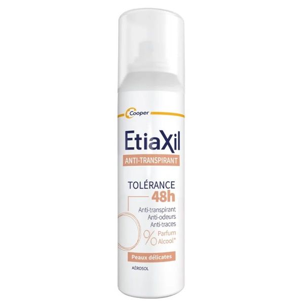 Etiaxil Anti-Transpirant Tolérance Spray 48H - 150ml